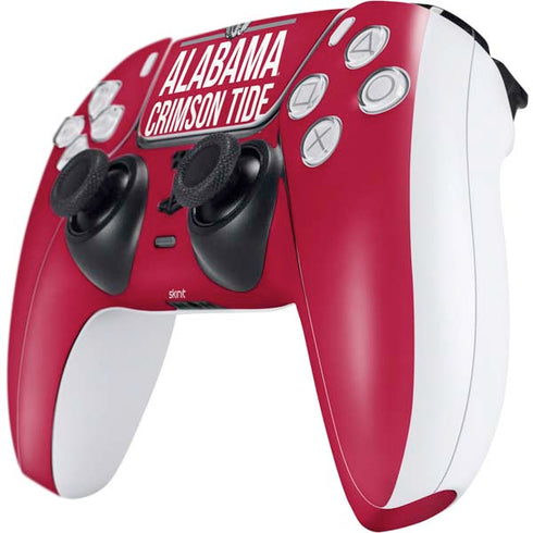University of Alabama Crimson Tide PS5 Controller Skin